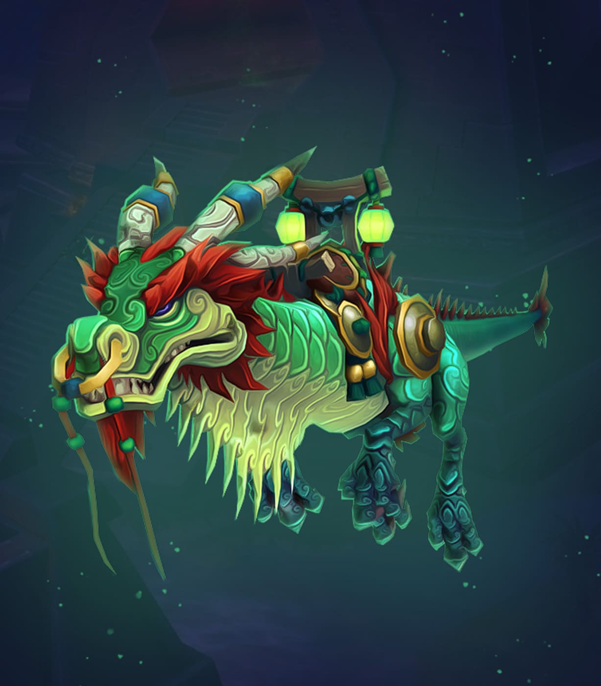 Thundering Cobalt Cloud Serpent Mount | Buyboost.com
